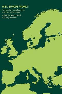 Couverture de l’ouvrage Will Europe Work?