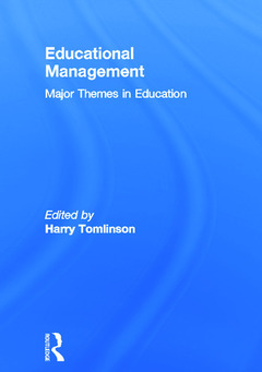 Couverture de l’ouvrage Educational management (set)