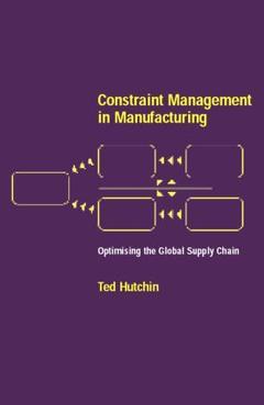 Couverture de l’ouvrage Constraint Management in Manufacturing