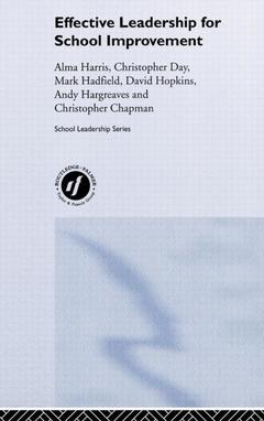 Couverture de l’ouvrage Effective Leadership for School Improvement