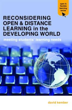 Cover of the book Reconsidering Open and Distance Learning in the Developing World