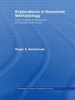 Couverture de l’ouvrage Explorations in Economic Methodology