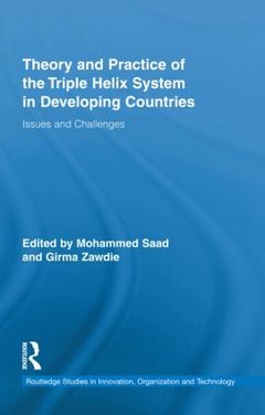 Cover of the book Theory and Practice of the Triple Helix Model in Developing Countries