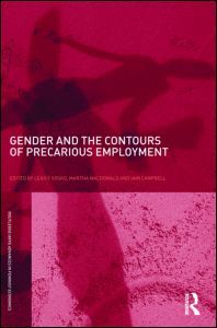 Couverture de l’ouvrage Gender and the Contours of Precarious Employment