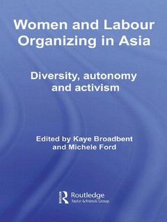 Couverture de l’ouvrage Women and Labour Organizing in Asia