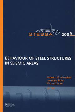 Couverture de l’ouvrage Behaviour of Steel Structures in Seismic Areas