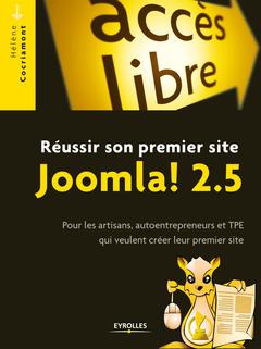 Couverture de l’ouvrage Réussir son premier site Joomla! 2.5