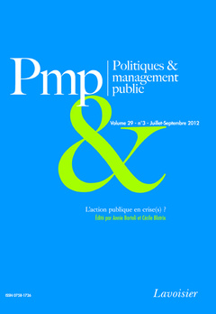 Cover of the book L'action publique en crise(s) ?