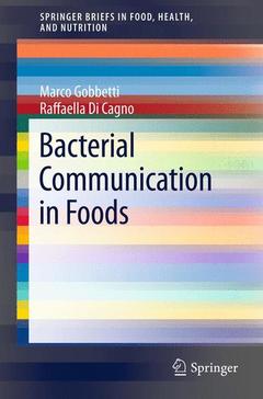 Couverture de l’ouvrage Bacterial Communication in Foods