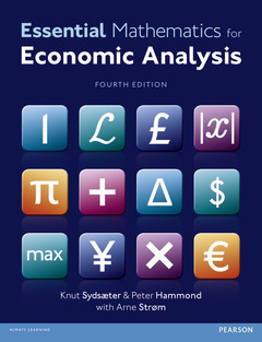 Couverture de l’ouvrage Essential mathematics for economic analysis