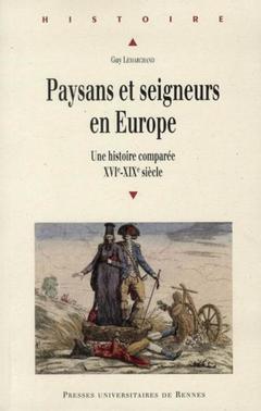 Couverture de l’ouvrage PAYSANS ET SEIGNEURS EN EUROPE