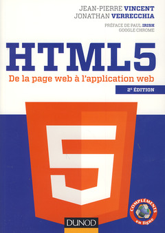 Couverture de l’ouvrage HTML 5