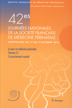Couverture de l’ouvrage 42e Journées nationales de médecine périnatale