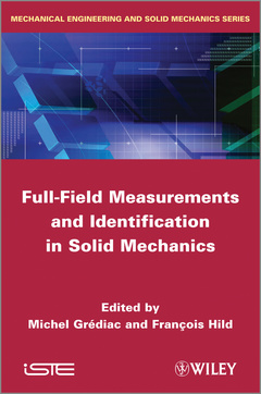 Couverture de l’ouvrage Full-Field Measurements and Identification in Solid Mechanics