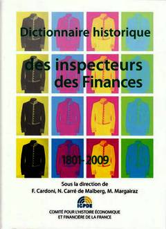 Couverture de l’ouvrage dictionnaire historique des inspecteurs des finances 1801-2009