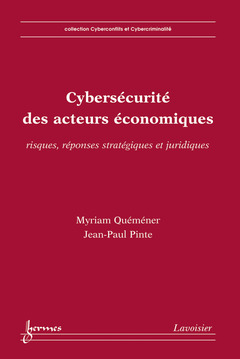 Couverture de l'ouvrage Cybersécurité des acteurs économiques