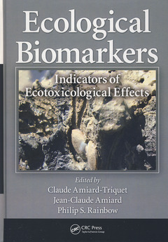 Couverture de l’ouvrage Ecological Biomarkers