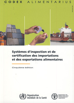 Cover of the book Systèmes d'inspection et de certification des importations et des exportations alimentaires
