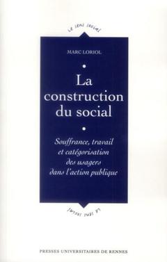Couverture de l’ouvrage CONSTRUCTION DU SOCIAL