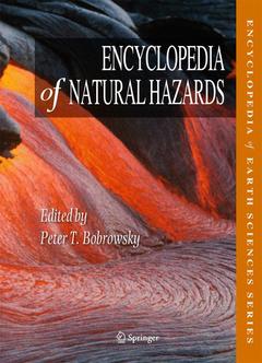 Couverture de l’ouvrage Encyclopedia of Natural Hazards