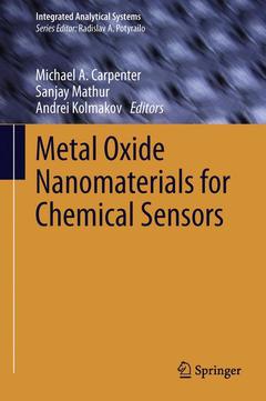 Couverture de l’ouvrage Metal Oxide Nanomaterials for Chemical Sensors