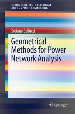 Couverture de l’ouvrage Geometrical Methods for Power Network Analysis