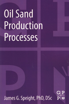 Couverture de l’ouvrage Oil Sand Production Processes