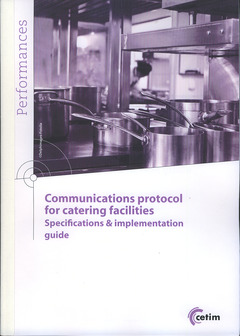 Couverture de l’ouvrage Communications protocol for catering facilities