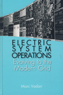Couverture de l’ouvrage Electric system operations