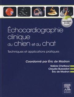 Cover of the book Echocardiographie clinique du chien et du chat