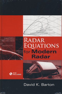 Couverture de l’ouvrage Radar Equations for Modern Radar