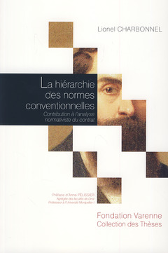 Couverture de l’ouvrage LA HIÉRARCHIE DES NORMES CONVENTIONNELLES