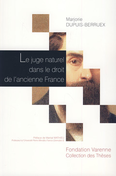 Cover of the book LE JUGE NATUREL DANS LE DROIT DE L'ANCIENNE FRANCE
