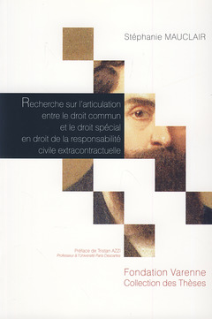 Cover of the book RECHERCHE SUR L'ARTICULATION ENTRE LE DROIT COMMUN ET LE DROIT SPÉCIAL EN DROIT