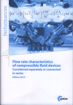 Couverture de l’ouvrage Flow rate characteristics of compressible fluid devices (Edition 2012)