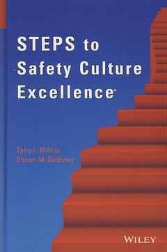 Couverture de l’ouvrage Steps to Safety Culture Excellence