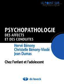 Couverture de l’ouvrage Psychopathologie des affects et des conduites