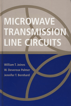 Couverture de l’ouvrage Microwave Transmission Line Circuits  