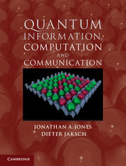 Cover of the book Quantum Information, Computation and Communication