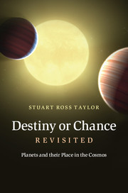 Couverture de l’ouvrage Destiny or Chance Revisited