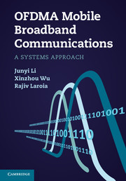 Cover of the book OFDMA Mobile Broadband Communications
