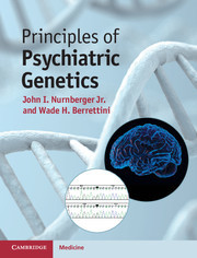Cover of the book Principles of Psychiatric Genetics
