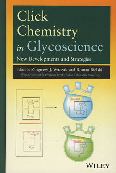 Couverture de l’ouvrage Click Chemistry in Glycoscience
