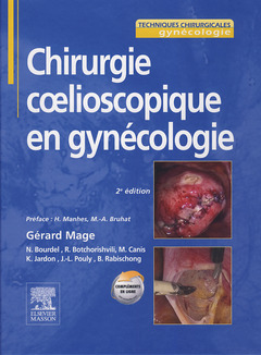 Couverture de l’ouvrage Chirurgie coelioscopique en gynécologie