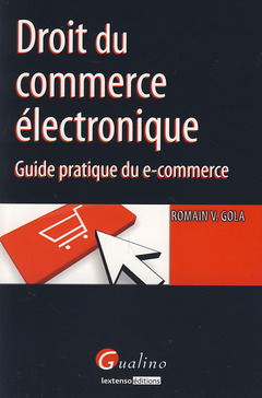 Cover of the book droit du commerce électronique