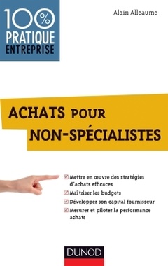 Couverture de l’ouvrage Achats pour non-spécialistes - prix CDAF - 2013