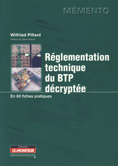 Couverture de l’ouvrage Réglementation technique du BTP décryptée