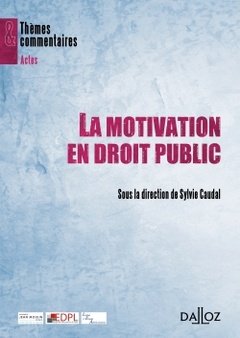 Couverture de l’ouvrage La motivation en droit public