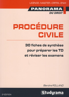 Cover of the book Procédure civile