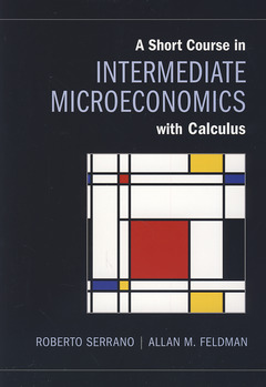 Cover of the book A Short Course in Intermediate Microeconomics with Calculus 